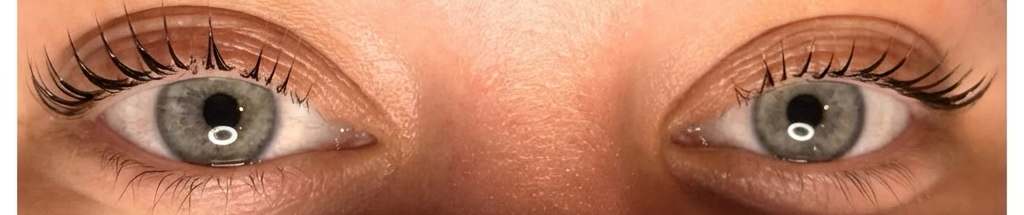 Korean No Glue Lash Lift results